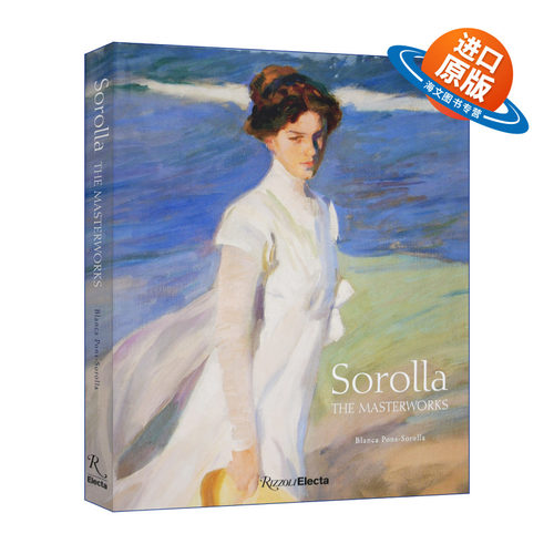 英文原版 精装 Sorolla 索罗拉画册画集 西班牙印象派画家 进口艺术 英文版