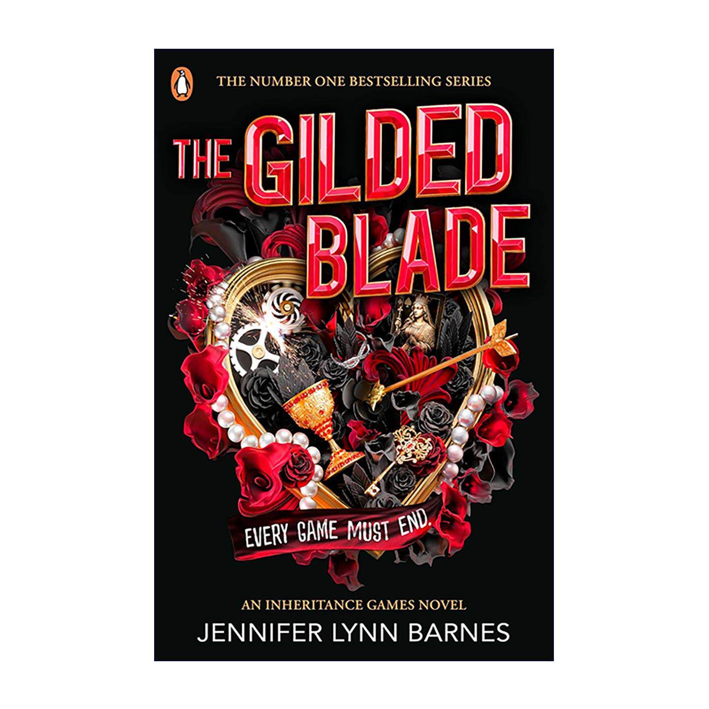 英文原版 The Gilded Blade 鎏金之刃 盛大游戏3 Jennifer Lynn Barnes青春悬疑系列 遗产游戏系列作者 英文版 进口英语原版书籍