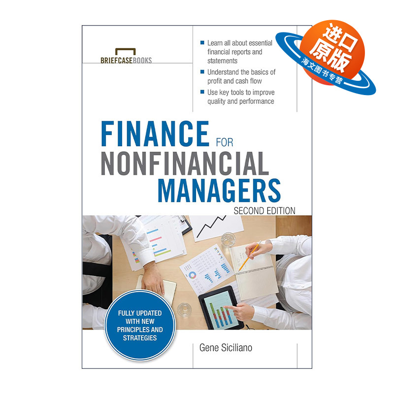 英文原版 Finance for Non-Financial Managers 写给非财务人员的财务课 第2版 英文版 进口英语原版书籍