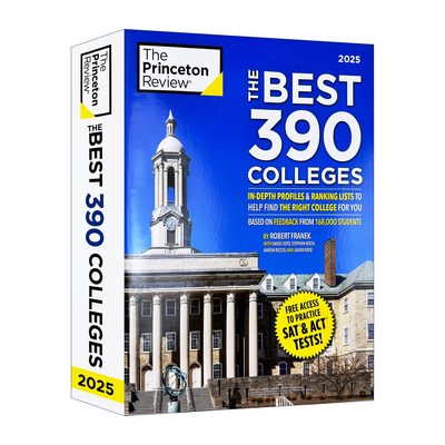 英文原版 The Best 390 Colleges 2025 普林斯顿评论美国大学招生指南 2025年390所大学 英文版 进口英语原版书籍