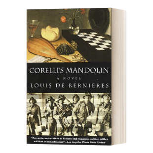 科莱利上尉 Mandolin Corelli 进口英语原版 Louis Bernieres路易·德·伯尔尼埃 英文原版 英文版 书籍 曼陀铃