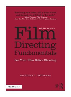 英文原版 Film Directing Fundamentals 电影导演方法 第4版 开拍前“看见”你的电影 英文版 进口英语原版书籍