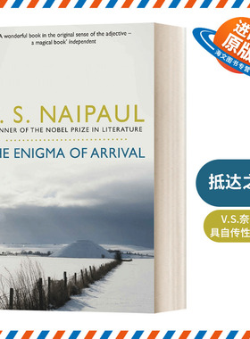 英文原版小说 The Enigma of Arrival 奈保尔 抵达之谜 英文版 进口英语原版书籍