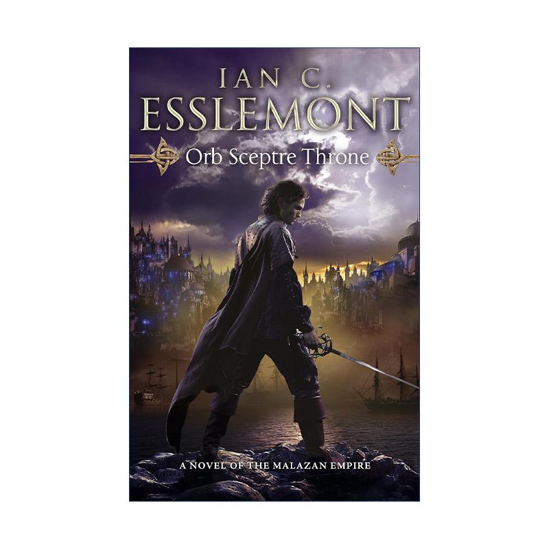 英文原版 Orb Sceptre Throne 球形权杖宝座 玛拉兹帝国系列4 Ian C. Esslemontc奇幻小说 英文版 进口英语原版书籍