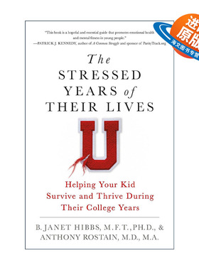 英文原版 The Stressed Years of Their Lives 他们生活中的压力岁月 帮助你的孩子在他们的大学生活中生存和发展 进口英语书籍