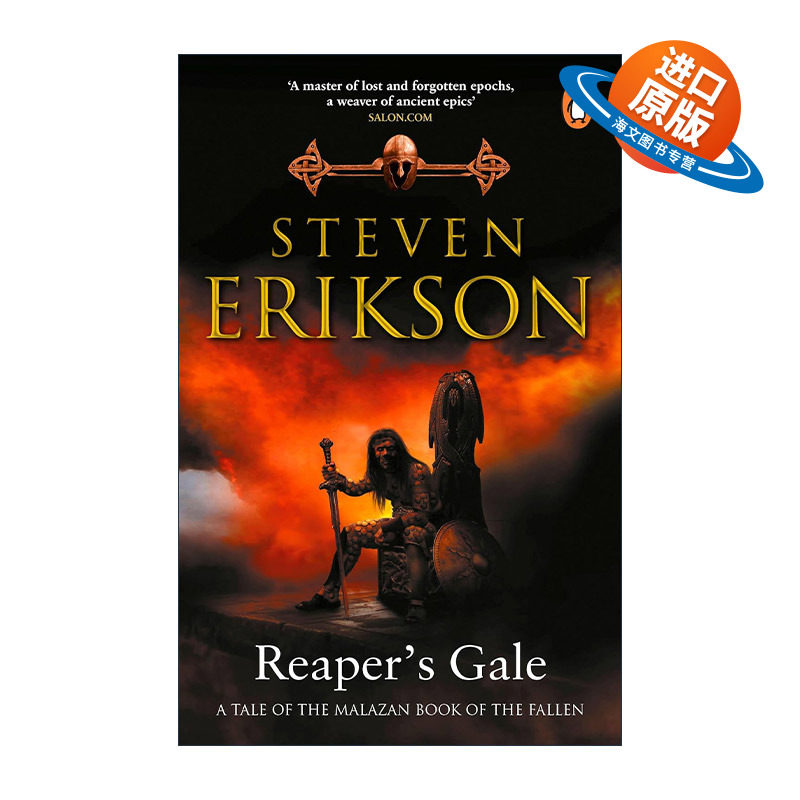 英文原版 Reaper's Gale 玛拉兹英灵录 卷七 死神之风 英文版 进口英语原版书籍