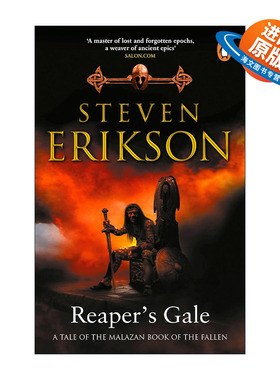 英文原版 Reaper's Gale 玛拉兹英灵录 卷七 死神之风 英文版 进口英语原版书籍