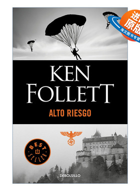 原版 Alto riesgo Jackdaws 寒鸦行动 西班牙语版 Ken Follett 进口原版书籍