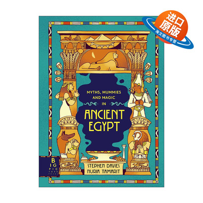 英文原版 Myths Mummies and Magic in Ancient Egypt 古埃及的神话 木乃伊和魔法 儿童漫画故事精装 英文版 进口英语原版书籍