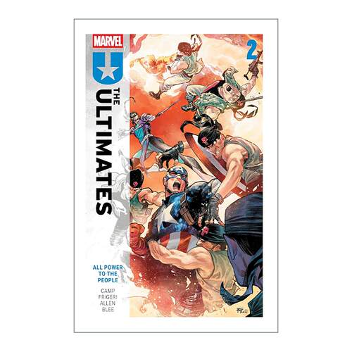 英文原版 Ultimates By Deniz Camp Vol. 2 All Power to the People 终极战队 卷二 权力属于人们 终极宇宙合集 漫威漫画 英文版