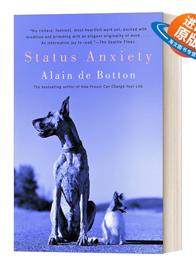 英文原版 Status Anxiety Vintage International 身份的焦虑 Alain de Botton阿兰·德波顿 英文版 进口英语原版书籍