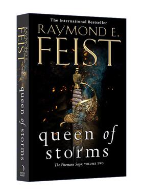 英文原版 Queen of Storms 风暴王后 火之鬃传说三部曲2 Raymond E. Feist奇幻小说 英文版 进口英语原版书籍