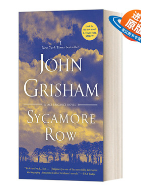 英文原版小说 Sycamore Row 锡卡莫尔街 Jake Brigance Book 2 约翰·格里森姆John Grisham 英文版 进口英语原版书籍