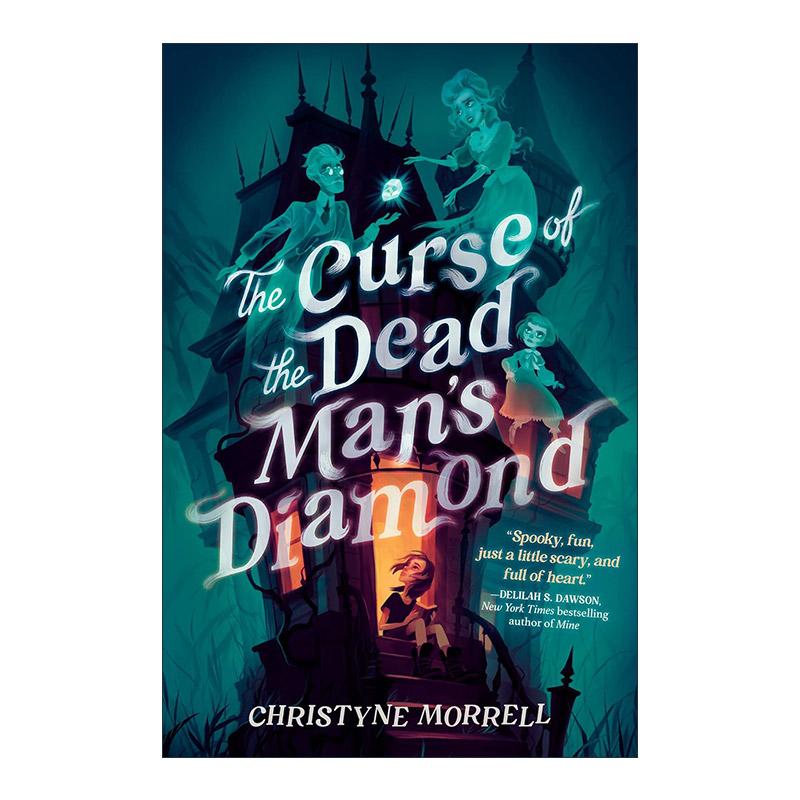 英文原版 The Curse of the Dead Man's Diamond 死者钻石的诅咒 儿童侦探推理小说 Christyne Morrell 英文版 进口英语原版书籍