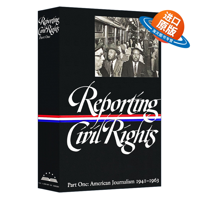 英文原版 精装 Reporting Civil Rights Vol 1 公民权利报告第一卷 精装 英文版 进口英语原版书籍