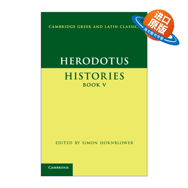 英文原版 Herodotus Histories Book V 希罗多德历史 卷五 剑桥希腊拉丁语经典系列 原文加学者注释 英文版 进口英语原版书籍