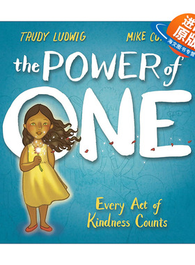 英文原版 The Power of One 一个人的力量 每一个善意的行为都很重要 儿童精装绘本 看不见的男孩 隐形男孩作者Trudy Ludwig英文版