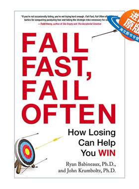 英文原版 Fail Fast Fail Often 要多失败 快失败 失败如何帮助你成功 自我提升 Ryan Babineaux 英文版 进口英语原版书籍