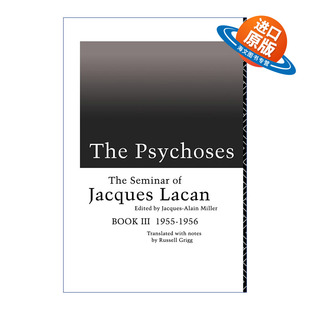 英文原版 The Psychoses 雅克拉康研讨会三 精神病 英文版 进口英语原版书籍
