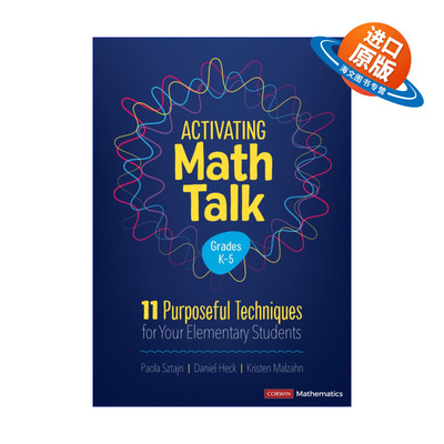 英文原版 Activating Math Talk 激发数学对话 提高小学数学课堂效率的11个技巧 英文版 进口英语原版书籍