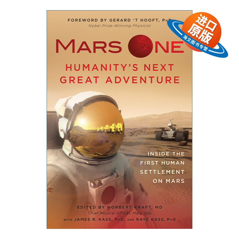 英文原版 Mars One 火星一号 人类的下一个伟大冒险 探秘火星上的人类定居点 Norbert Kraft 英文版 进口英语原版书籍