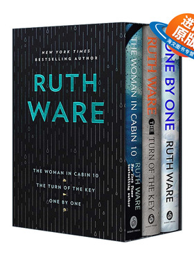 英文原版 Ruth Ware Boxed Set 露丝·韦尔3册套装 含十号仓的女人 征人启示 一个接一个 英文版 进口英语原版书籍