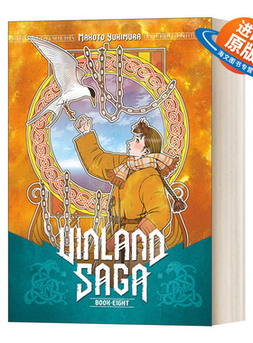 英文原版 Vinland Saga 8 海盗战记 冰海战记8漫画 Makoto Yukimura幸村诚 精装 英文版 进口英语原版书籍