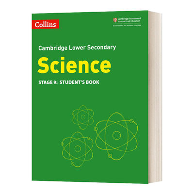 英文原版 Collins Cambridge Lower Secondary Science Stage 9 柯林斯剑桥初中科学学生用书 第九阶段 英文版 进口英语原版书籍