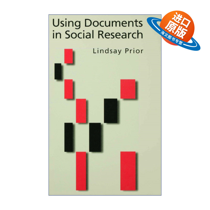 英文原版 Using Documents in Social Research 运用文献进行社会研究 英文版 进口英语原版书籍