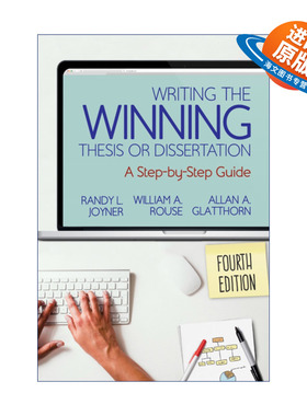 英文原版 Writing the Winning Thesis or Dissertation 如何写出卓越的学位论文 英文论文步骤指南 英文版 进口英语原版书籍