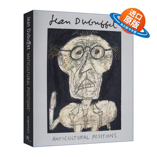 英文原版 精装 Jean Dubuffet Anticultural 让·杜布菲画册 精装 英文版 进口英语原版书籍