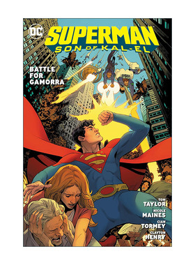 英文原版 Superman Son of Kal-El Vol.3 Battle for Gamorra 超人 卡尔艾尔之子 卷三 DC漫画 英文版 进口英语原版书籍