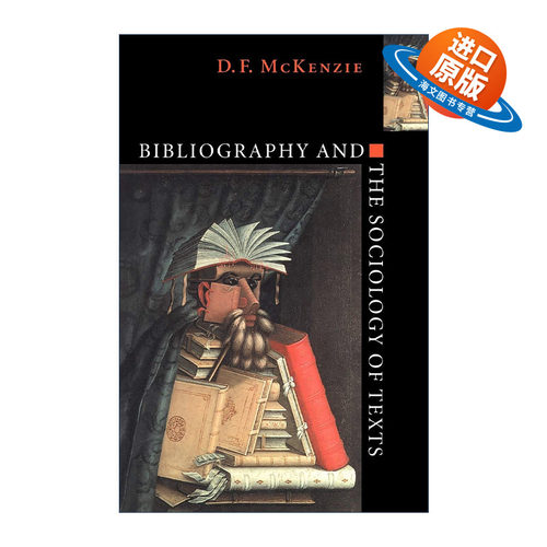 英文原版 Bibliography and the Sociology of Texts 文献学与文本的社会学 D. F. McKenzie 英文版 进口英语原版书籍
