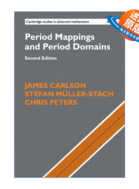 英文原版 Period Mappings and Period Domains 周期映射和周期域 剑桥高等数学研究系列 英文版 进口英语原版书籍