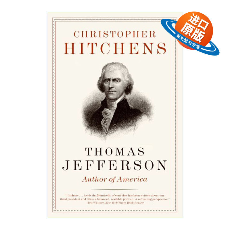 英文原版 Thomas Jefferson 托马斯杰斐逊传 美国民主与法治首席设计师 星汉传记系列 英文版 进口英语原版书籍
