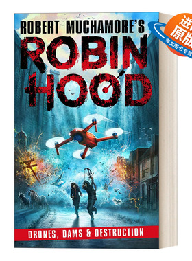 英文原版 Robin Hood 4 Drones  Dams & Destruction 罗宾汉4 无人机，水坝和摧毁 英文版 进口英语原版书籍