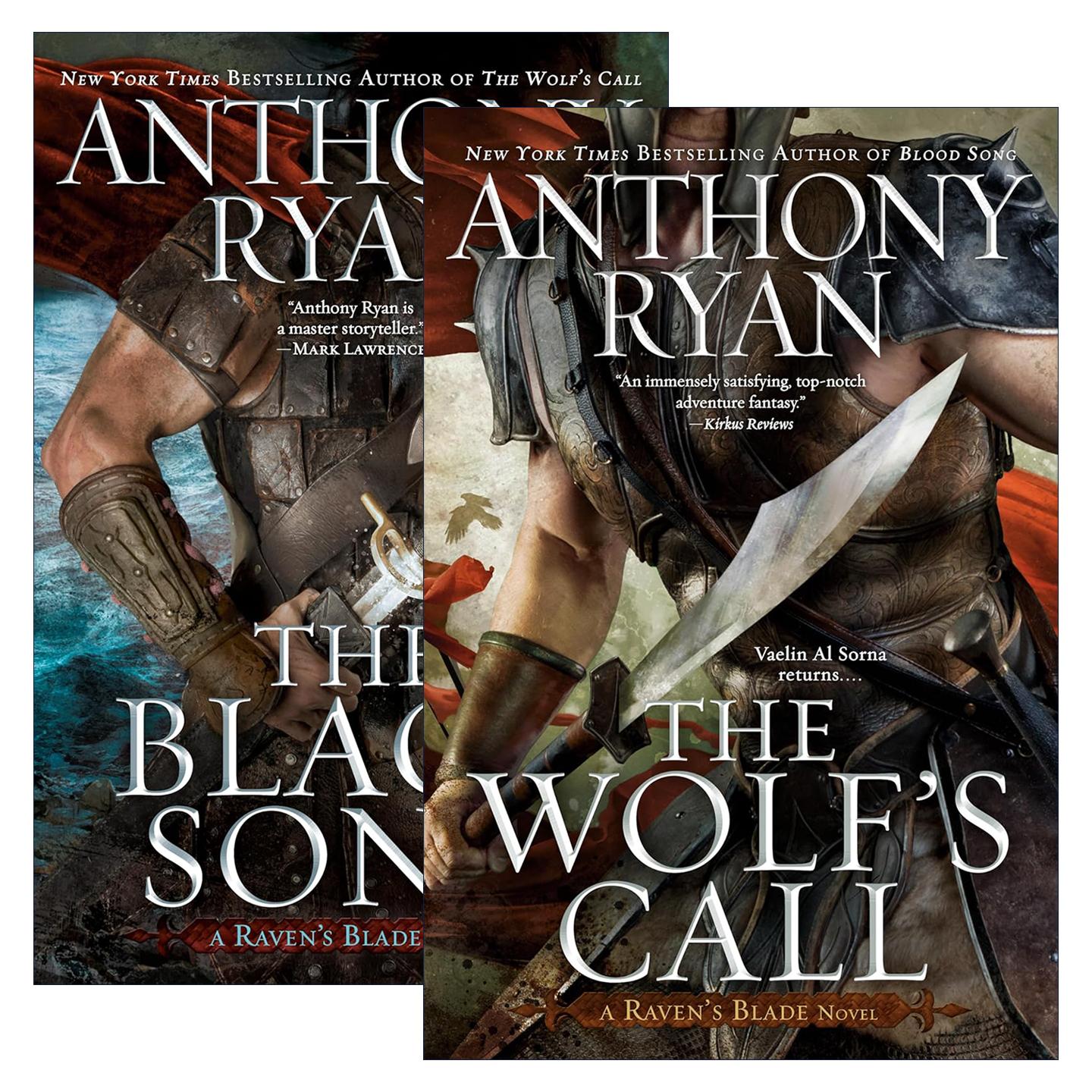 英文原版 Raven's Blade 渡鸦之刃系列2册 奇幻小说 渡鸦之影系列作者安东尼·雷恩 英文版 进口英语原版书籍