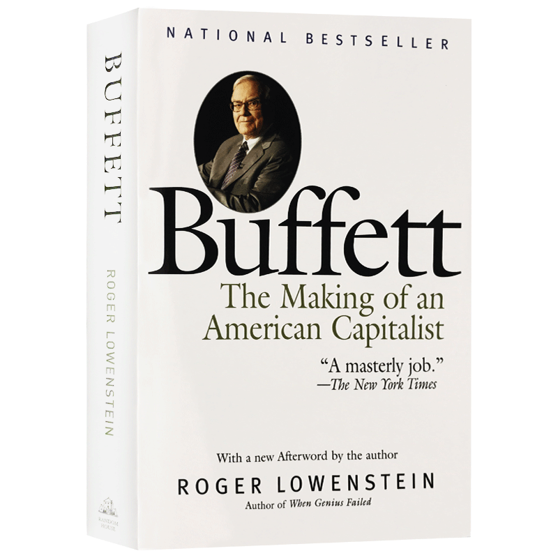 巴菲特传 英文原版书 人物传记 Buffett The Making of an American Capitalist 英文版进口经济类书籍 正版