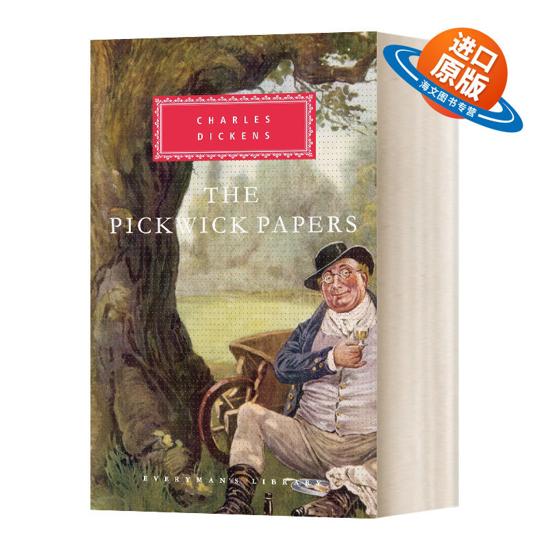 英文原版 精装小说 The Pickwick Papers 匹克威克外传 精装 英文版 进口英语原版书籍