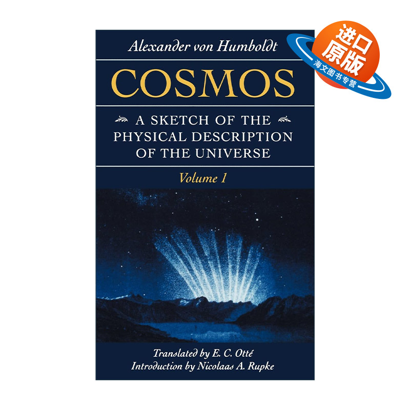 英文原版 Cosmos Volume 1 宇宙 对世界的简要物理描述 卷一 Alexander von Humboldt洪堡 英文版 进口英语原版书籍
