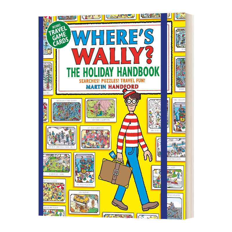 the holiday handbook 沃利在哪里 假日手册 观察启蒙儿童趣味游戏