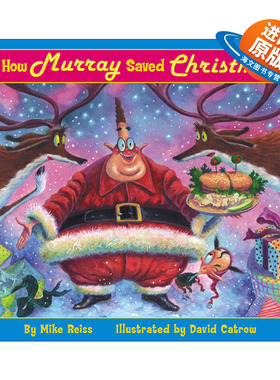 英文原版绘本 How Murray Saved Christmas 莫里救圣诞 儿童节日幽默故事绘本 David Catrow 英文版 进口英语原版书籍