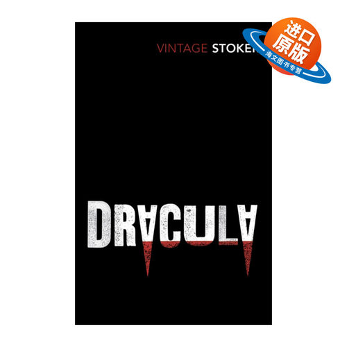 英文原版 Dracula 吸血鬼德古拉 Vintage经典系列 英文版 进口英语原版书籍