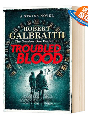 神探斯特莱克系列5 真血 英文原版小说 Troubled Blood Cormoran Strike 5 英文版进口原版英语书籍