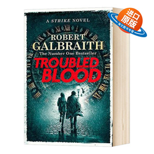 英文版 英语书籍 小说 Cormoran Strike Blood 英文原版 Troubled 进口原版 神探斯特莱克系列5 真血