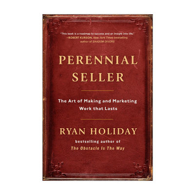 英文原版 Perennial Seller 长销 创造和营销传世之作的艺术 Ryan Holiday 精装 英文版 进口英语原版书籍