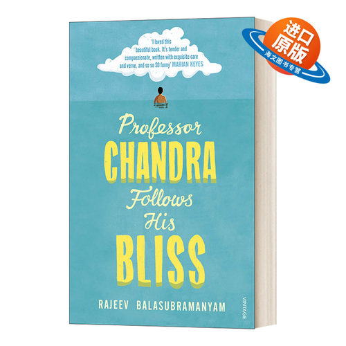 英文原版 Professor Chandra Follows His Bliss 钱德拉教授想做一个幸福的人 拉杰夫·巴卢 英文版 进口英语原版书籍