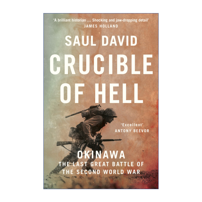 英文原版 Crucible of Hell Okinawa 地狱的熔炉 冲绳岛战役 索尔·大卫 英文版 进口英语原版书籍