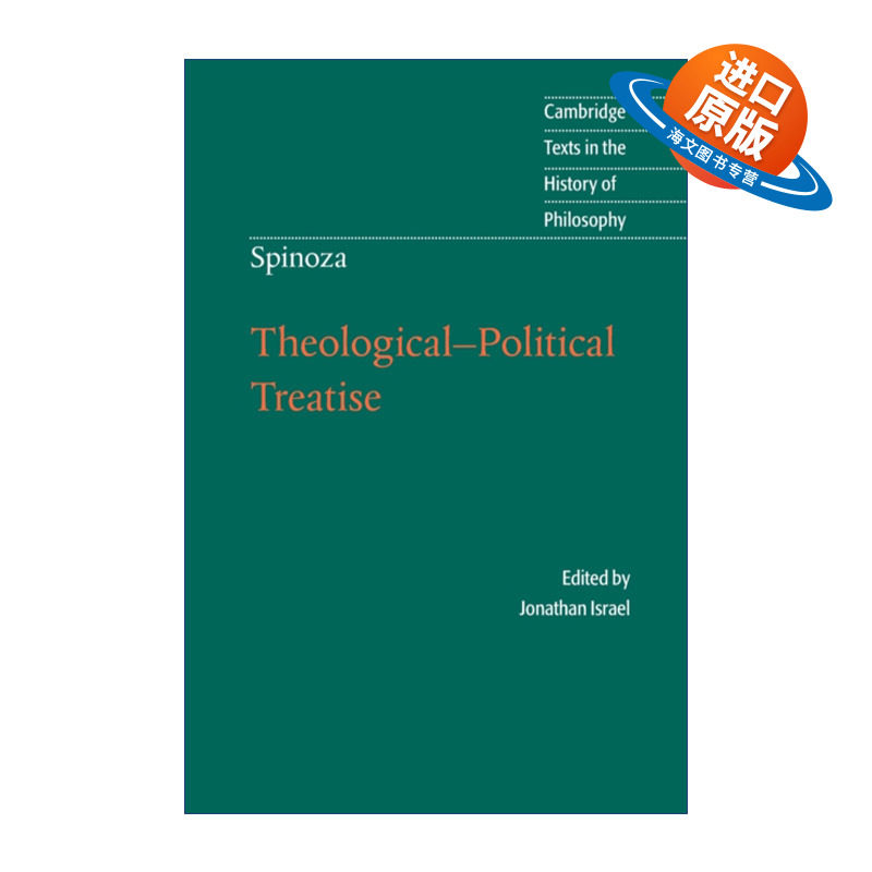 英文原版 Spinoza Theological Political Treatise 斯宾诺莎 神学政治论 剑桥哲学史文本系列 英文版 进口英语原版书籍
