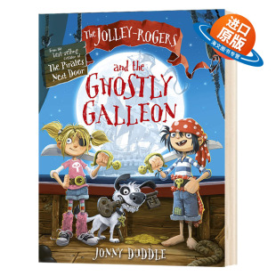 Galleon 书籍外文小说 The 进口原版 儿童英语历险记故事书 英文版 Ghostly and JolleyRogers 英文原版 乔莉罗杰斯与幽灵帆船